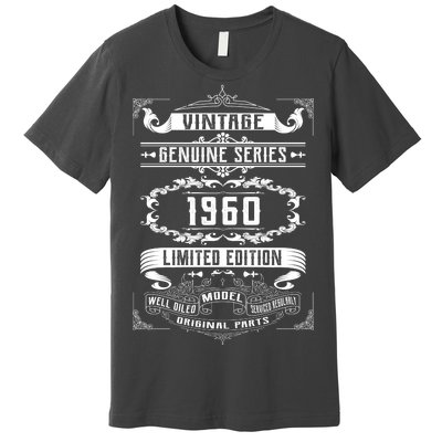 Vintage 60th Birthday Genuine Series 1960 Premium T-Shirt