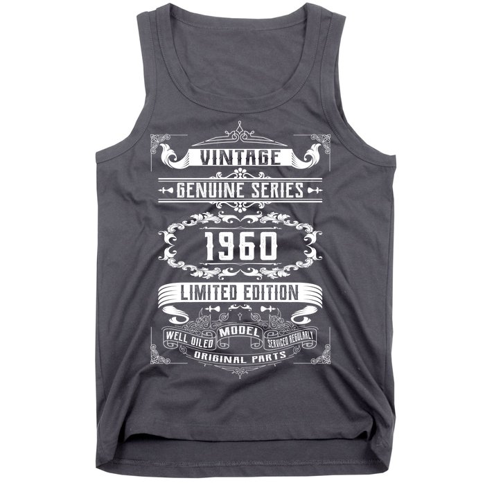 Vintage 60th Birthday Genuine Series 1960 Tank Top