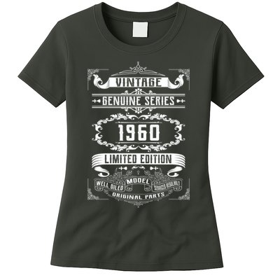 Vintage 60th Birthday Genuine Series 1960 Womens T-Shirt