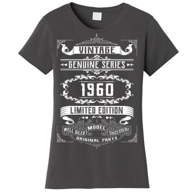 Vintage 60th Birthday Genuine Series 1960 Women's T-Shirt