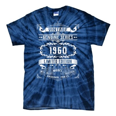 Vintage 60th Birthday Genuine Series 1960 Tie-Dye T-Shirt