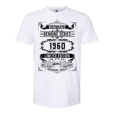 Vintage 60th Birthday Genuine Series 1960 Softstyle CVC T-Shirt