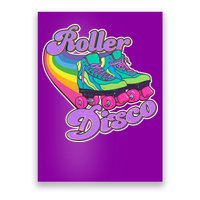 Vintage 80s Retro Roller Disco Skates Poster