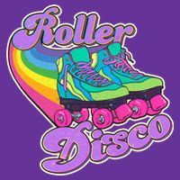 Vintage 80s Retro Roller Disco Skates Baby Bodysuit
