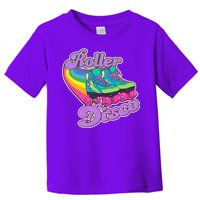 Vintage 80s Retro Roller Disco Skates Toddler T-Shirt