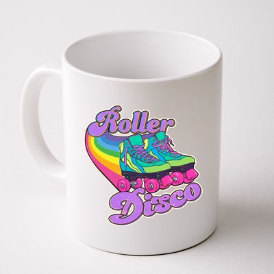 Vintage 80s Retro Roller Disco Skates Coffee Mug