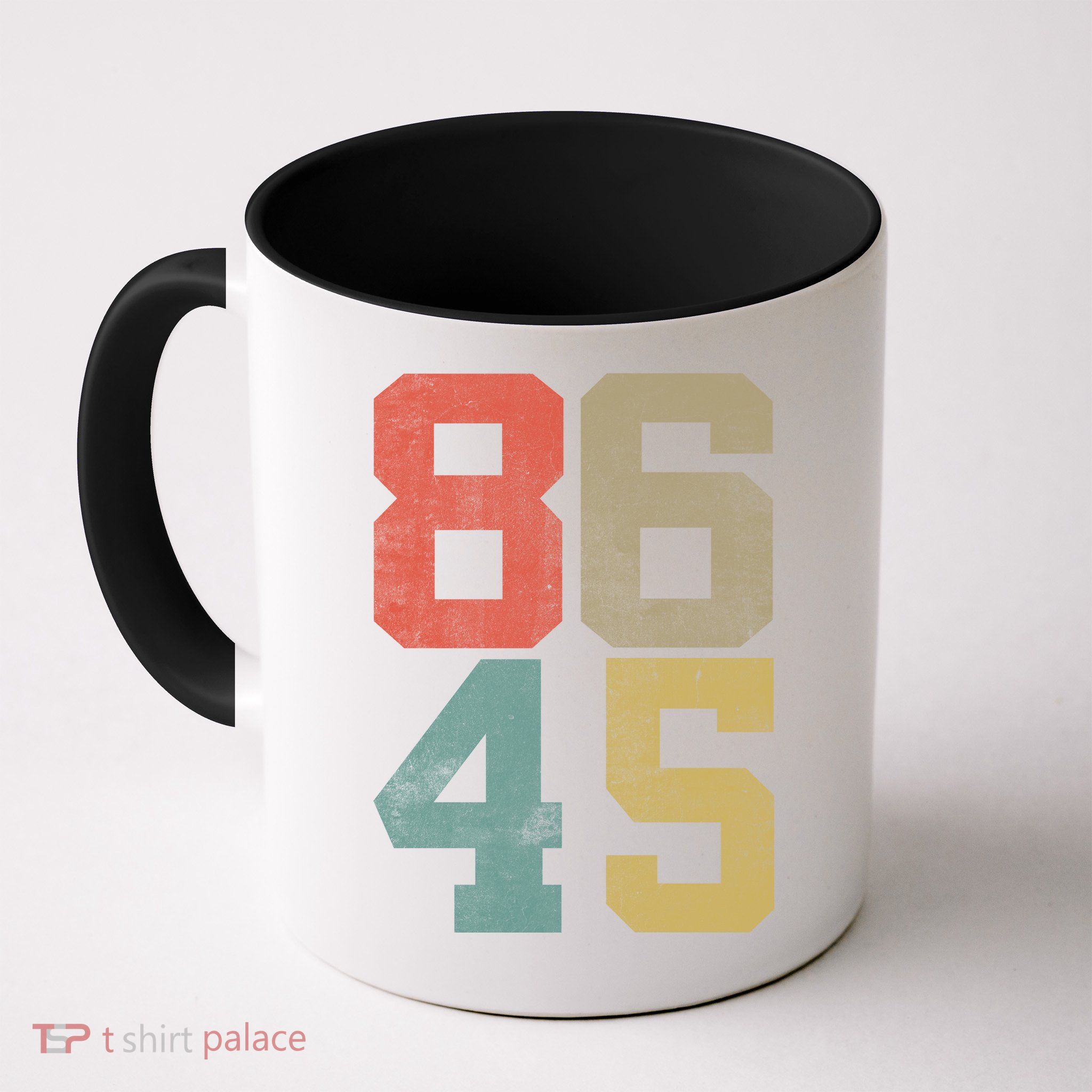 Vintage 86 45 Anti Trump Mug