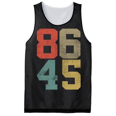 Vintage 86 45 Anti Trump Mesh Reversible Basketball Jersey Tank