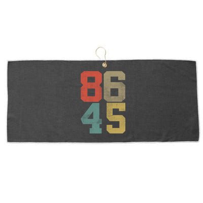 Vintage 86 45 Anti Trump Large Microfiber Waffle Golf Towel