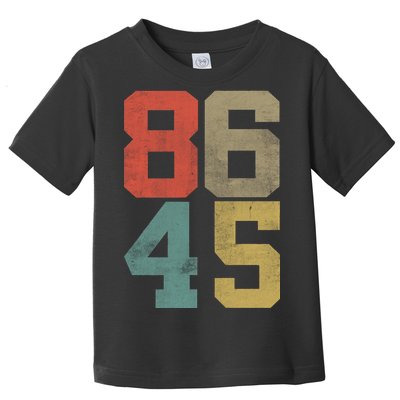 Vintage 86 45 Anti Trump Toddler T-Shirt