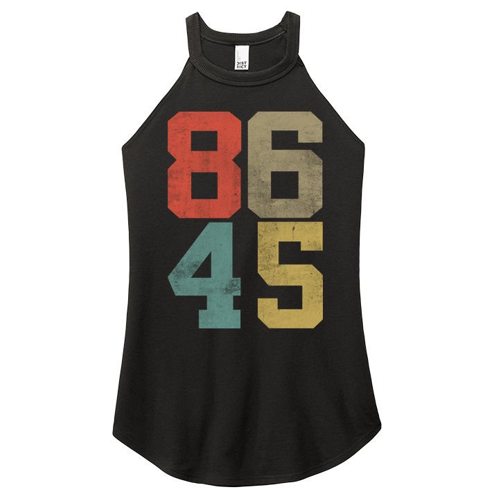 Vintage 86 45 Anti Trump Women's Perfect Tri Rocker Tank