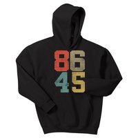 Vintage 86 45 Anti Trump Kids Hoodie