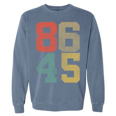 Vintage 86 45 Anti Trump Garment-Dyed Sweatshirt