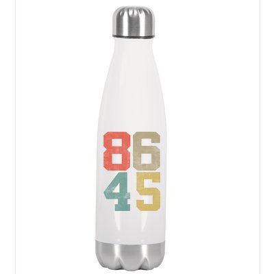 Vintage 86 45 Anti Trump Stainless Steel Insulated Water Bottle