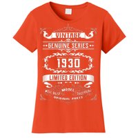 Vintage 90th Birthday Genuine Series 1930 Women's T-Shirt