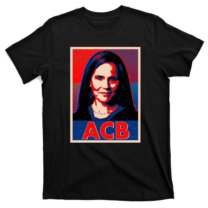 Vintage ACB Amy Coney Barrett Poster  T-Shirt