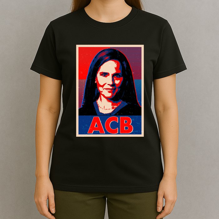 Vintage ACB Amy Coney Barrett Poster  T-Shirt