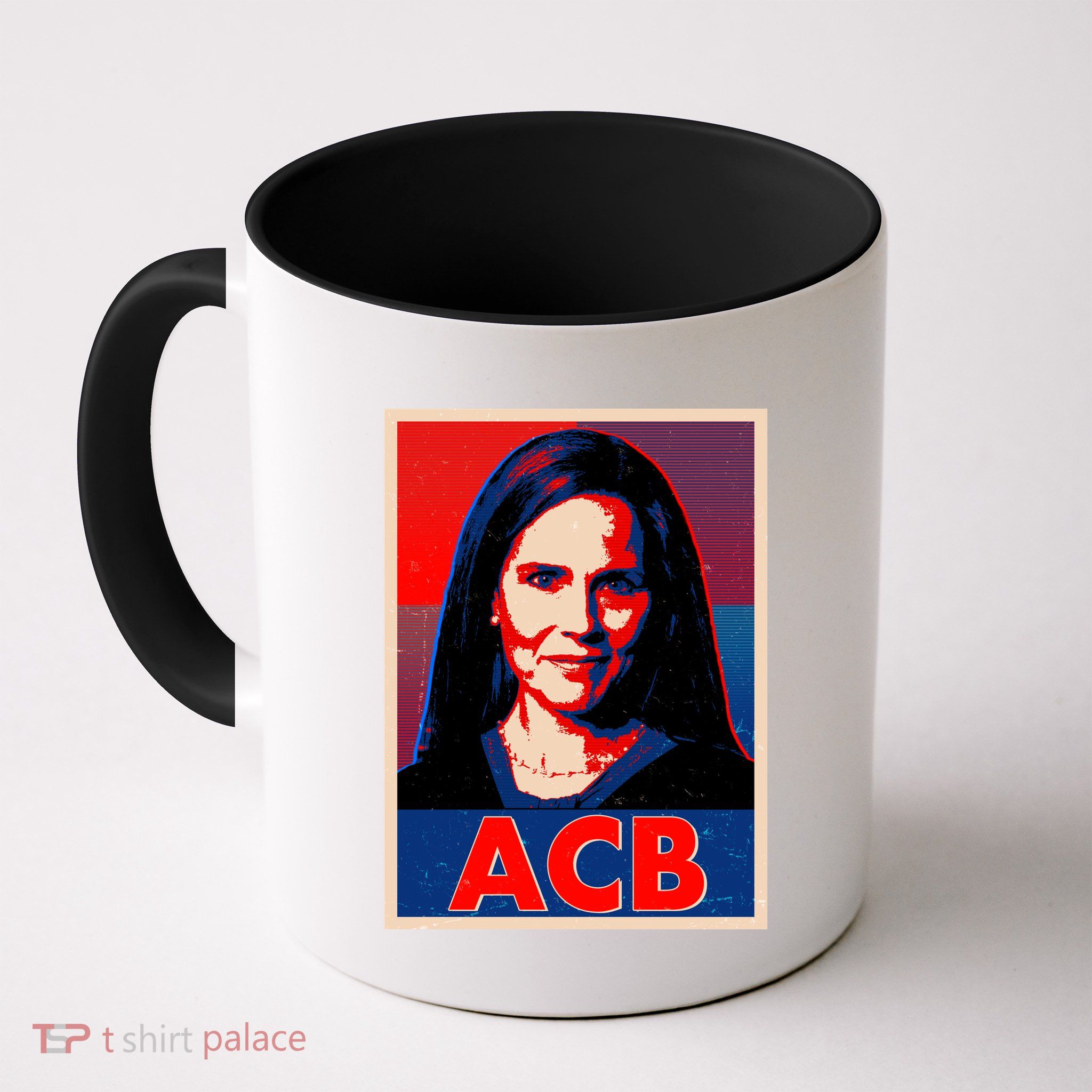 Vintage ACB Amy Coney Barrett Poster  Mug