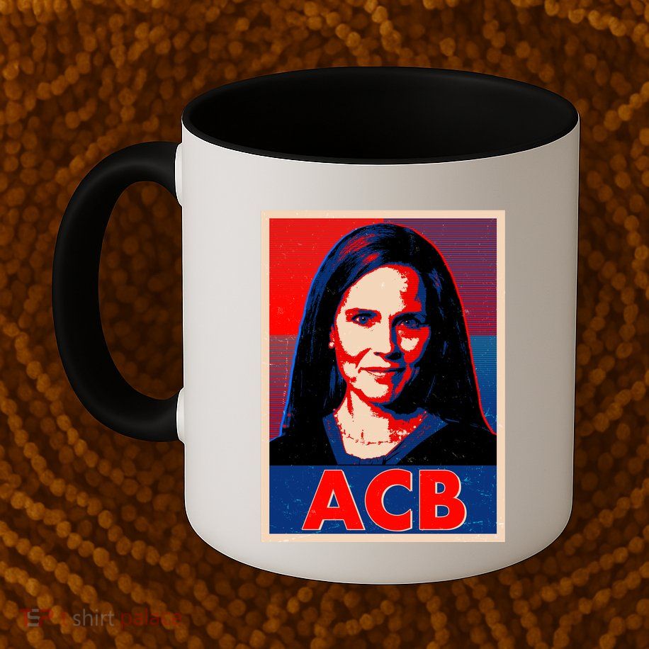 Vintage ACB Amy Coney Barrett Poster  Mug