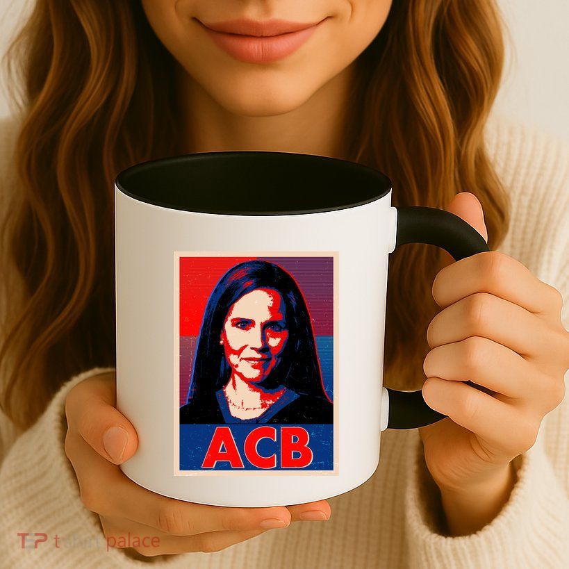 Vintage ACB Amy Coney Barrett Poster  Mug