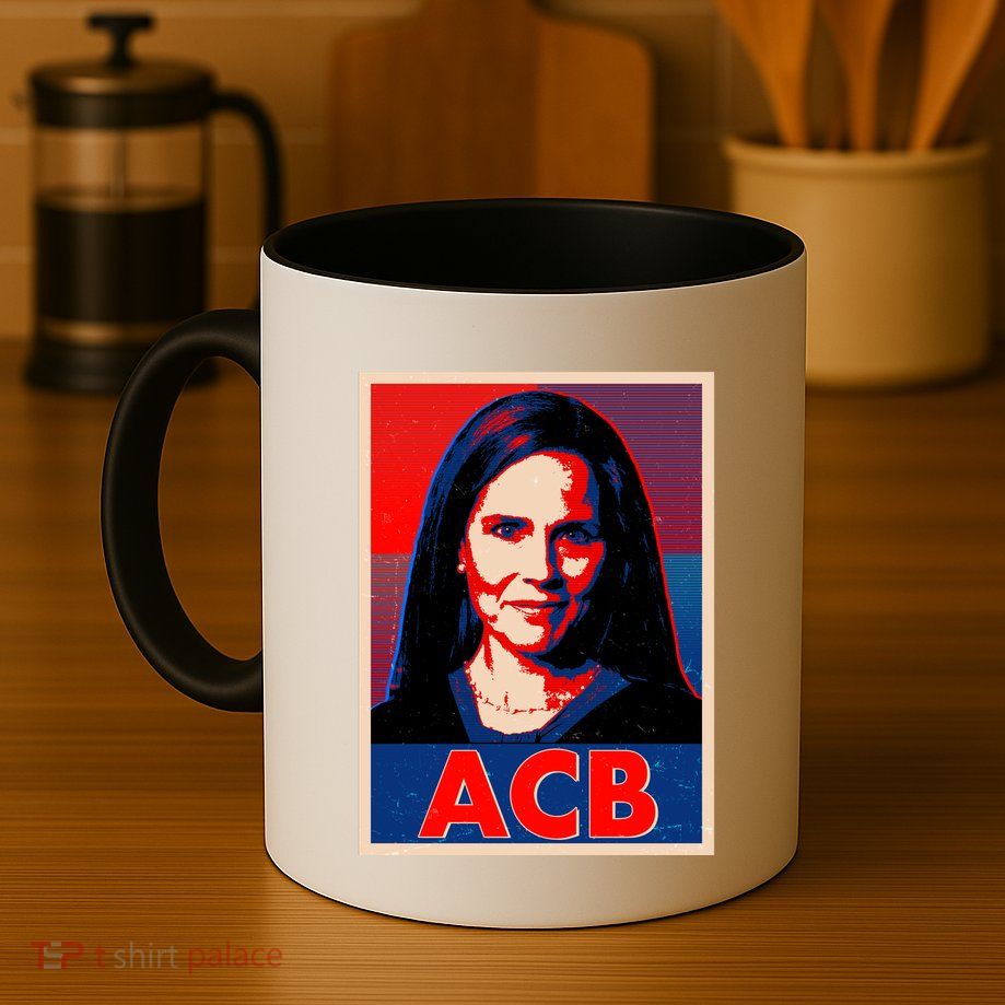 Vintage ACB Amy Coney Barrett Poster  Mug
