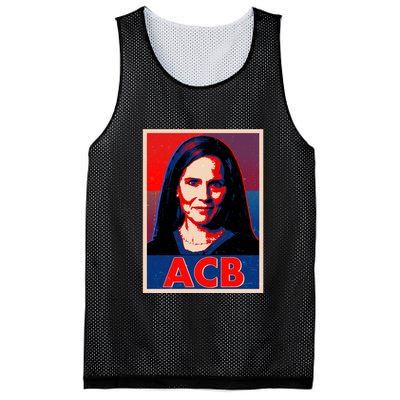 Vintage ACB Amy Coney Barrett Poster  Mesh Reversible Basketball Jersey Tank