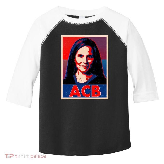 Vintage ACB Amy Coney Barrett Poster  Toddler Fine Jersey T-Shirt
