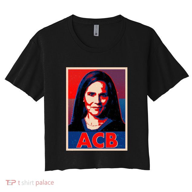 Vintage ACB Amy Coney Barrett Poster  Crop Top