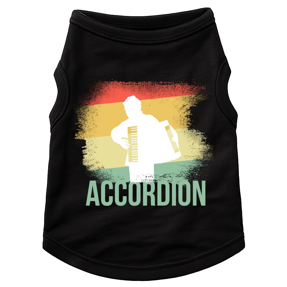 Vintage Accordion Doggie Tank