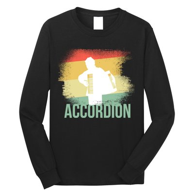 Vintage Accordion Long Sleeve Shirt