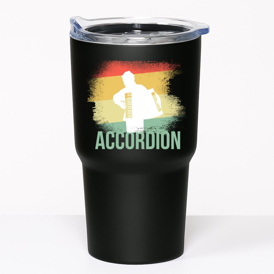 Vintage Accordion Tumbler