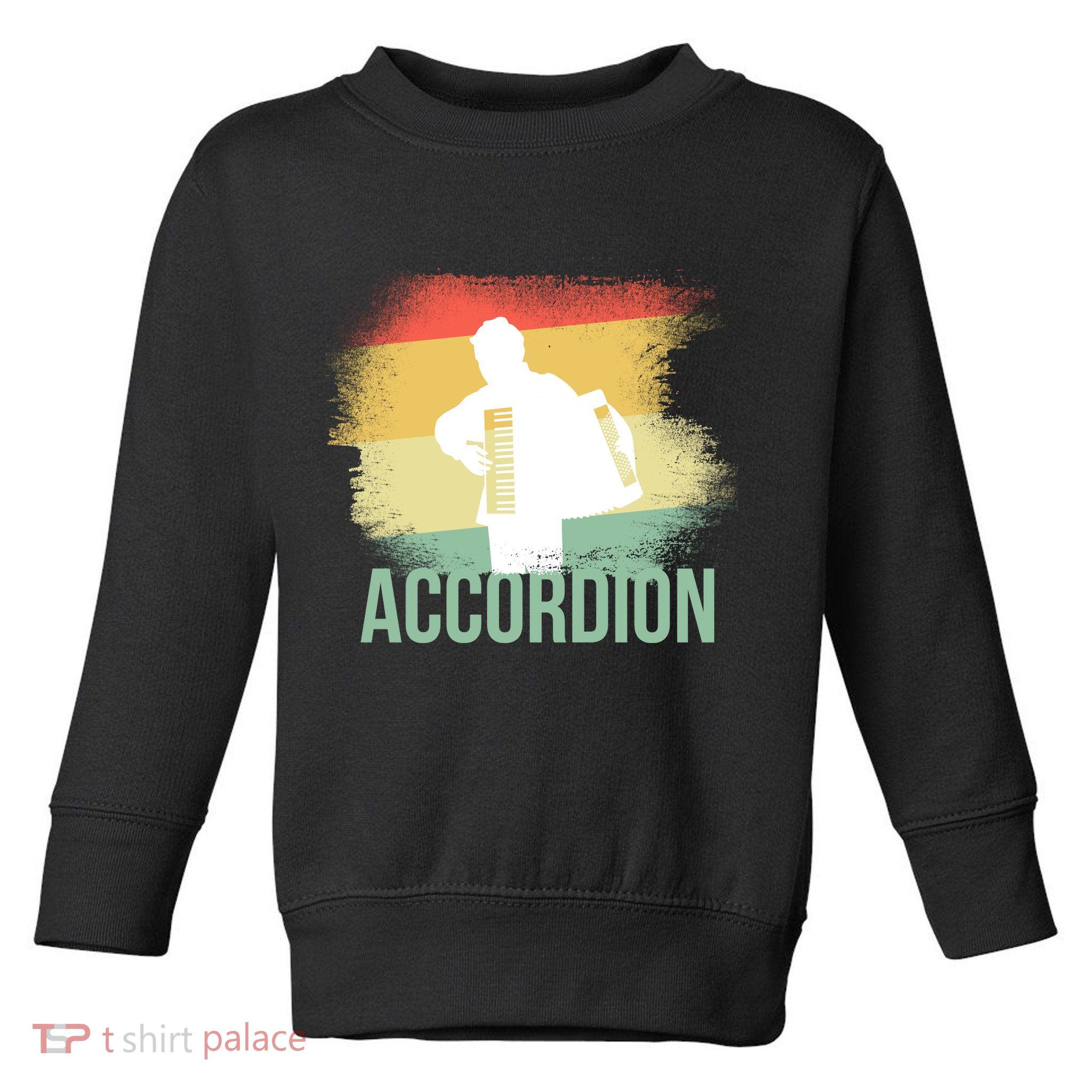 Vintage Accordion Toddler Sweatshirt