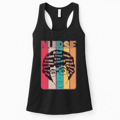 Vintage African American Black Nurse Womens Tank Top