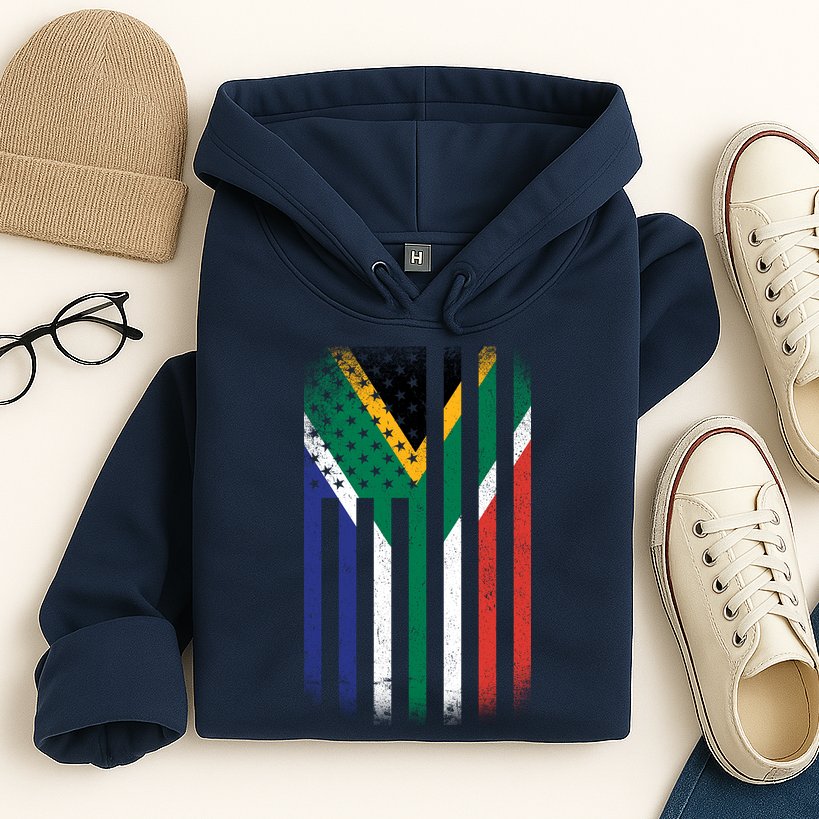 Vintage African Flag Hoodie