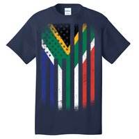 Vintage African Flag Tall T-Shirt