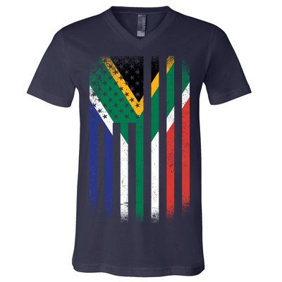 Vintage African Flag V-Neck T-Shirt