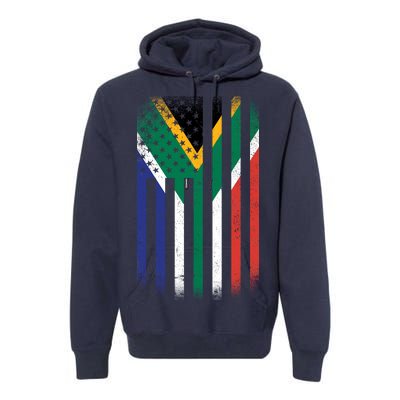 Vintage African Flag Premium Hoodie