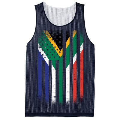 Vintage African Flag Mesh Reversible Basketball Jersey Tank