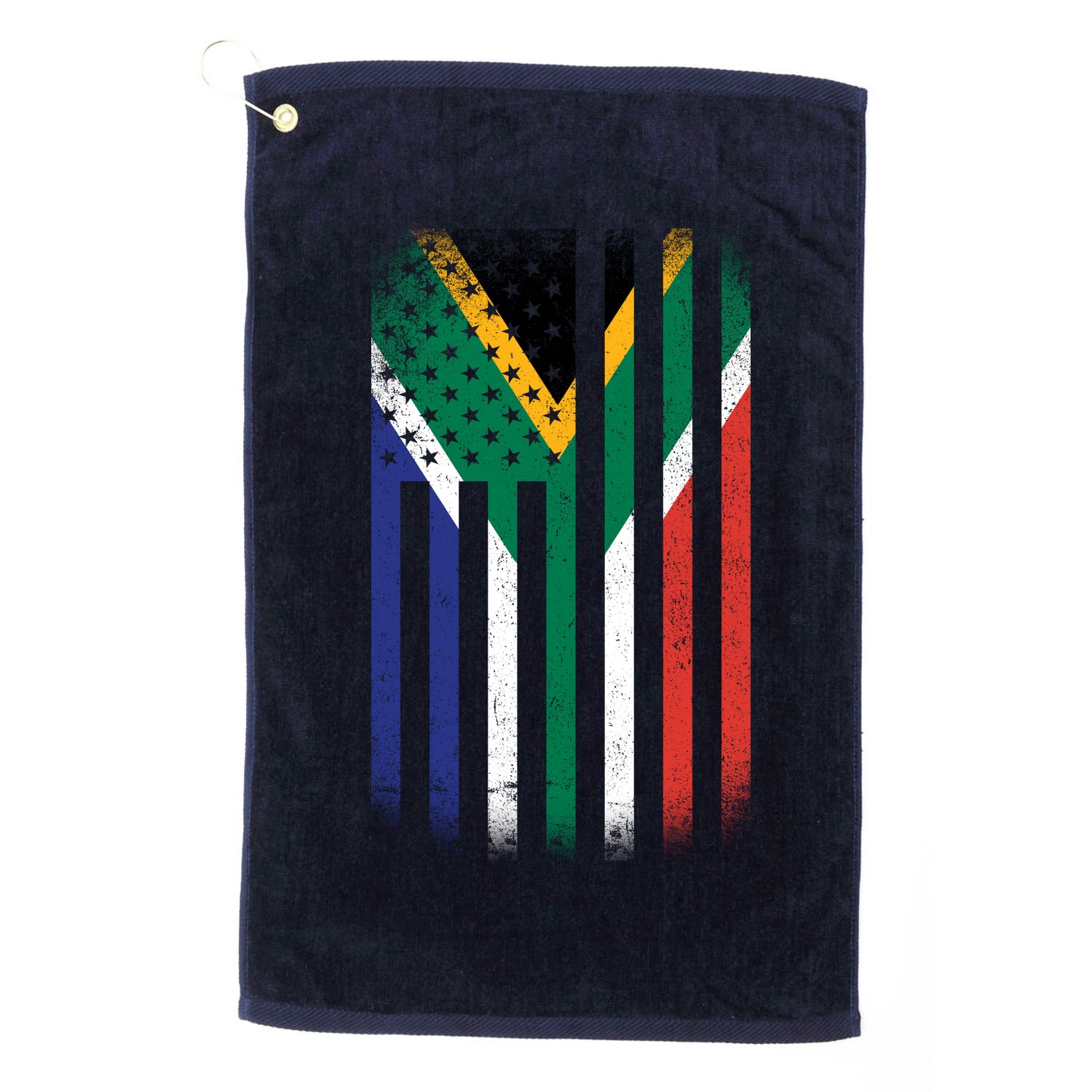 Vintage African Flag Golf Towel