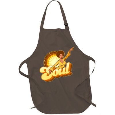 Vintage Afro Soul Retro 70s Apron