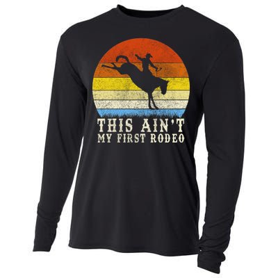 Vintage Ain't My First Rodeo Cooling Performance Long Sleeve Crew