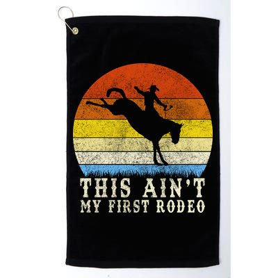 Vintage Ain't My First Rodeo Golf Towel