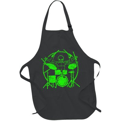 Vintage Alien Drummer Apron