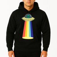 Vintage Alien Tractor Beam Hoodie