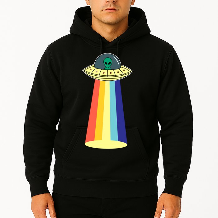 Vintage Alien Tractor Beam Hoodie