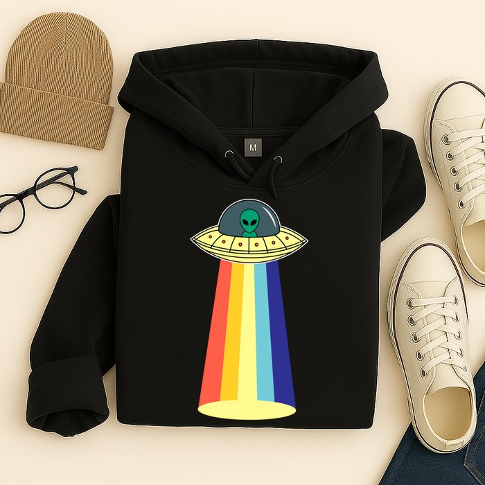 Vintage Alien Tractor Beam Hoodie