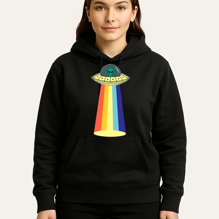 Vintage Alien Tractor Beam Hoodie