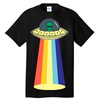 Vintage Alien Tractor Beam Tall T-Shirt