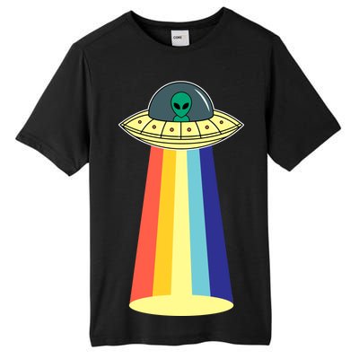 Vintage Alien Tractor Beam Tall Fusion ChromaSoft Performance T-Shirt