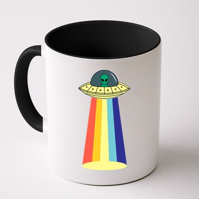 Vintage Alien Tractor Beam Mug